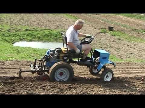 Видео: Мини трактор из мотоблока НЕВА - Псковская версия