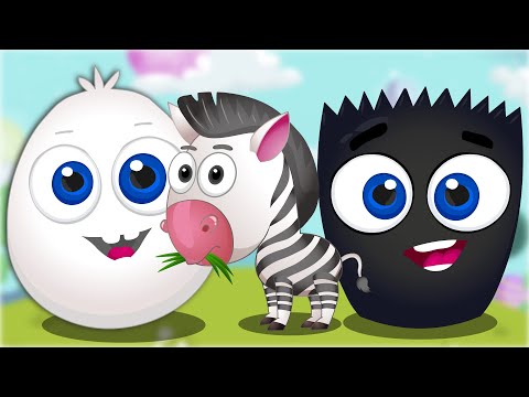 Видео: Оп и Боб: Черный и Белый - Удивительное приключение в мире мультиков для детей и малышей!