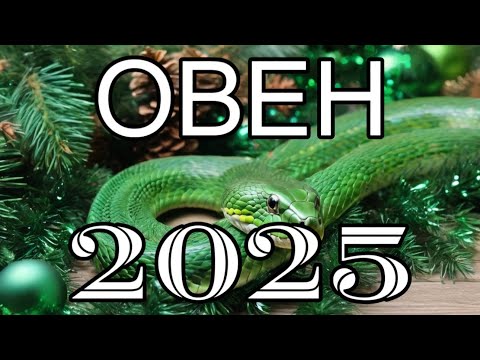 Видео: ОВЕН ♈️ ТАРО ПРОГНОЗ НА 2025 🐍