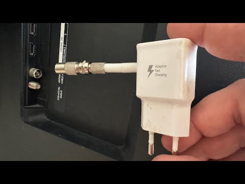 Видео: Старая зарядка Samsung превратилась в ТВ-антенну ⚡📡 Все каналы бесплатно!