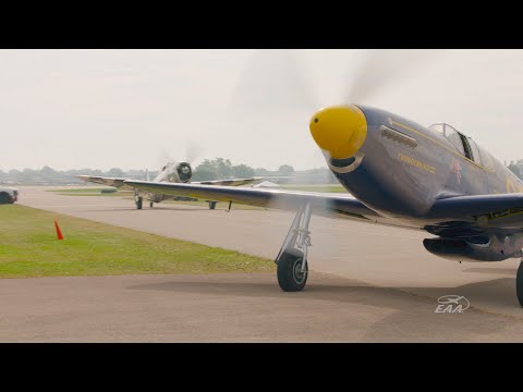 Видео: Воздушные артефакты | Warbirds на выставке EAA AirVenture в Ошкоше 2025