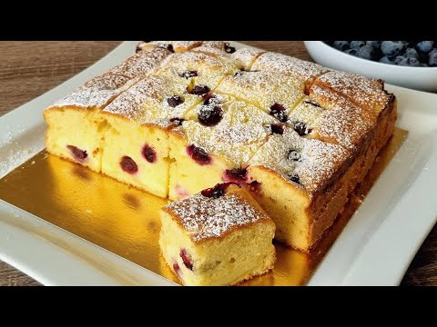 Видео: Вкуснее пирога я ещё не ела / Pie with berries