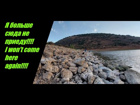 Видео: Рыбалка. Ночь, Озеро Бенталь. Голаны, Израиль. Fishing. Night, Lake Bental. Golan, Israel.