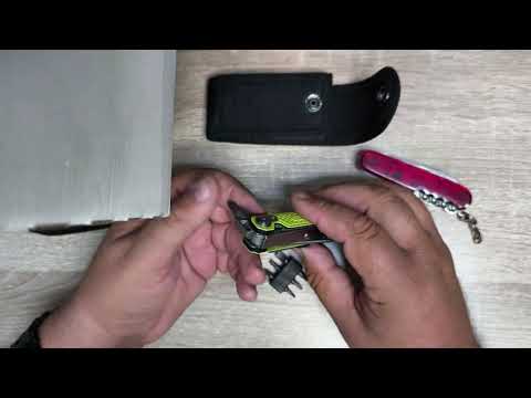 Видео: Мультитул Swiss+tech. Точнее его половинка.