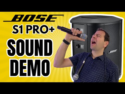 Видео: ДЕМОНСТРАЦИЯ ЗВУКА Bose S1 Pro+ — ПОСМОТРИТЕ ПЕРЕД ПОКУПКОЙ!
