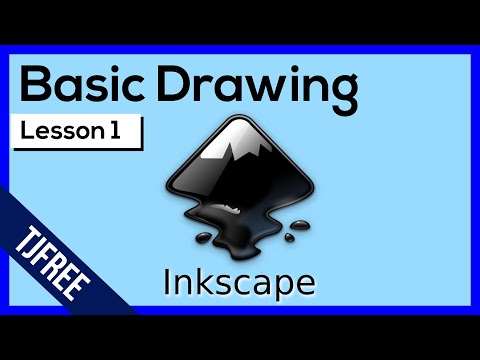 Видео: Урок 1 по Inkscape — Интерфейс и основы рисования