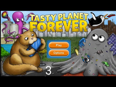 Видео: Осьминог пожиратель в игре Tasty Planet Forever (3 часть)