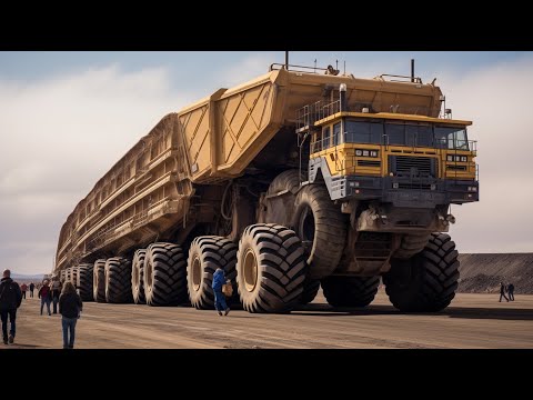 Видео: Только посмотри на эту мощь! Настоящий ГОРОД НА КОЛЁСАХ! Самые большие и невероятные машины в мире