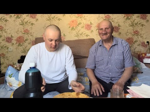 Видео: Едим с Батей Осетинские пироги мукбанг