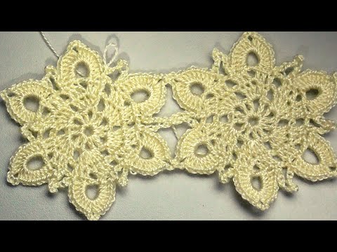 Видео: MOTIV FLOWER for shawl CROCHET Мотив цветок для шали или платья
