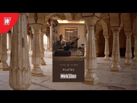 Видео: PILATES с Ириной Странцевой и Маратом Калмурзаевым | 6 мая 2020 | Онлайн-тренировки World Class