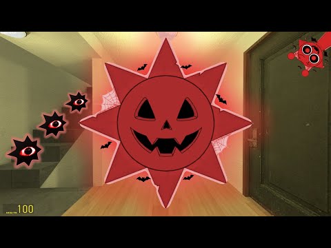 Видео: Кошмарный Хэллоуин Спрунки Мистер Сан, САЙМОН Розалия Бизкочито Семейная Геометрия Пирамиксед Нек...