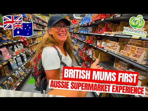 Видео: Везем британскую маму в австралийский супермаркет | Ее реакция бесценна!