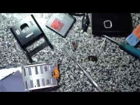 Видео: Nokia 6500 Замена динамика
