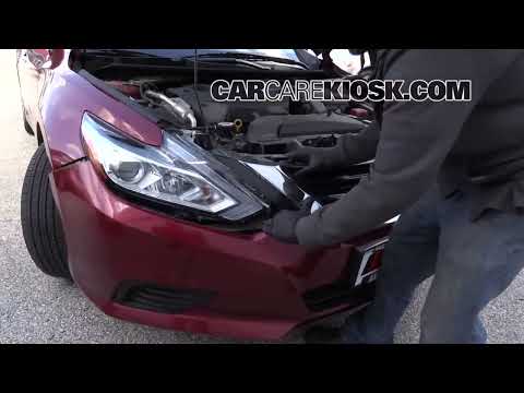 Видео: Снятие корпуса фары и бампера Nissan Altima 2016-2018