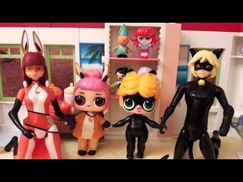 Видео: Мама Леди Баг, мама Вольпина и папа Супер-Кот ведут своих детей в детский сад