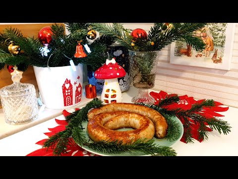 Видео: Колбаса с картошкой !Белая и Ливерная!Три сорта Колбасы!