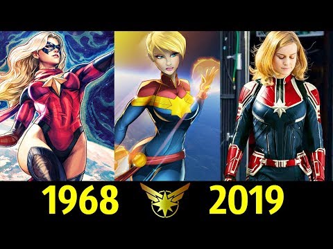 Видео: 🌟 Капитан Марвел - Эволюция (1968 - 2019) ! Все Появления Кэрол Дэнверс !