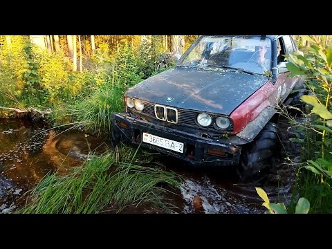 Видео: БМВ Е30 4х4 по бездорожью