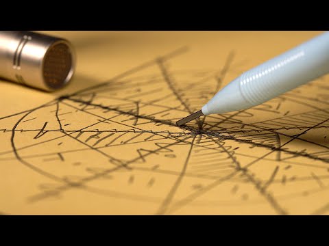 Видео: ASMR ⚠️ Стимуляция 🖊 Звук механического карандаша рядом с ухом (без разговоров)