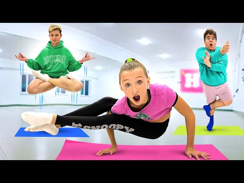 Видео: ЙОГА ЧЕЛЛЕНДЖ на Выживание || Смешные наказания