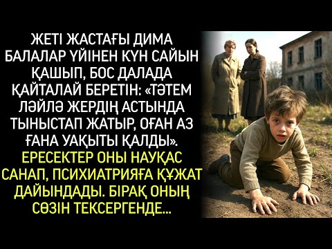 Видео: Жеті жастағы бала: «Жер астында біреу тыныстап жатыр» деді. Ешкім сенбеді, бірақ тексергенде…