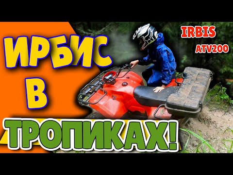 Видео: Тест драйв Ирбис АТВ 200