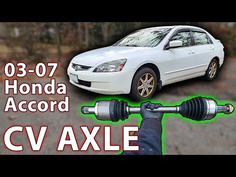 Видео: Замена приводного вала Honda Accord 2003-2007