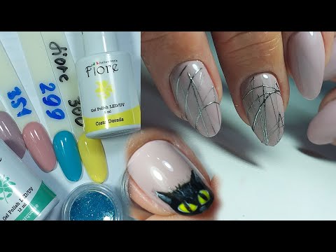Видео: ❤ ЭКСПРЕСС дизайн за 20 СЕКУНД ❤ дизайн ИЗЮМИНКОЙ ❤ ОБЗОР ❤ новинки FIORE ❤ПАУТИНКА на ногтях ❤