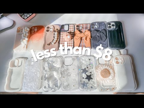 Видео: [русские] ✨🤎 cheap iphone case haul | yesstyle unboxing & try on | iphone 14 pro max