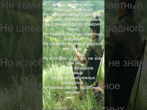 Видео: Михаил Лермонтов - Родина / Песня на стихи Михаила Лермонтова - Родина