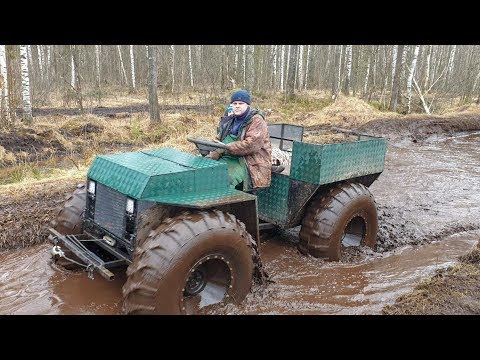 Видео: Зарабатываем деньги с помощью болотохода ЗИС-СПБ / Металокоп