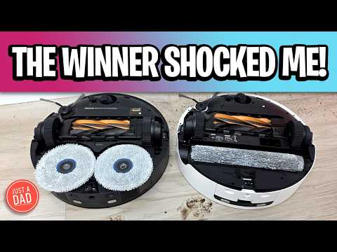 Видео: Роликовые швабры против вращающихся падов: Dreame Aqua 10 Ultra против Matrix 10 Ultra: реальное ...