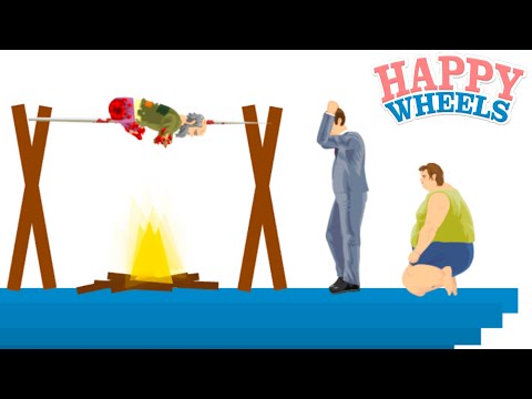Видео: БЕДНЯГА ПОПАЛ ▶ Happy Wheels #13