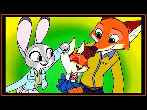 Видео: Наследие Ника и Джуди - Зверополис 2 - Озвученный Комикс