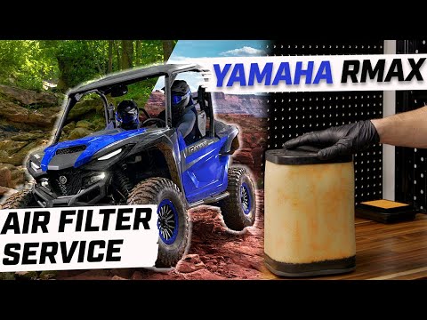 Видео: Как обслуживать воздушные фильтры на Yamaha Wolverine RMAX 1000