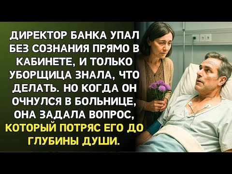 Видео: Уборщица спасла директора от инфаркта    «Вы не помните меня？» — спросила она в больнице