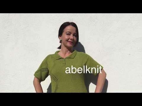 Видео: Женская рубашка спицами//Воротник поло(подробно)//Часть 2.#вязаниеспицами