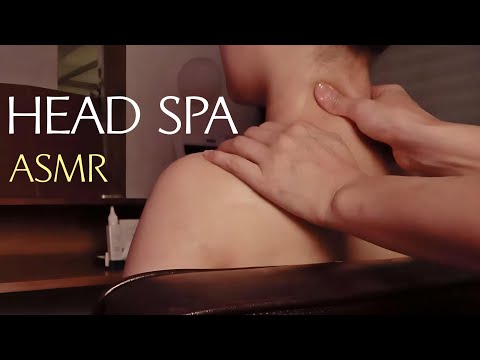 Видео: [SUB] ASMR-спа для головы, обеспечивающее мощный массаж затекшей шеи и кожи головы.