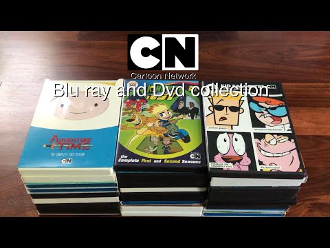 Видео: Коллекция Blu-ray и DVD Cartoon Network