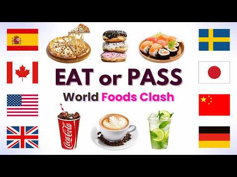 Видео: Мировой продовольственный конфликт 🌍🍴 | Челлендж «Съешь или пас»