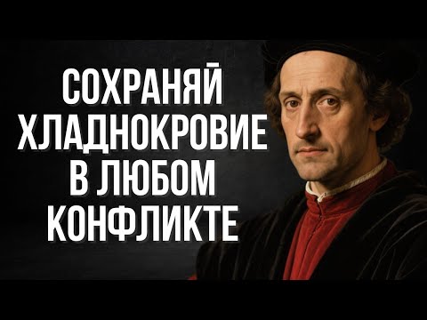 Видео: Как сохранять спокойствие в любой конфронтации | Макиавелли