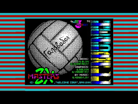 Видео: Обзор и прохождение игры Headball платформа zx spectrum games
