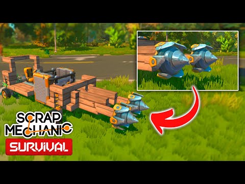 Видео: УЛУЧШАЕМ МАШИНУ ДЛЯ РЕСУРСОВ | ВЫЖИВАНИЕ В Scrap Mechanic: Survival #4 |