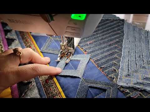 Видео: Шитьё коврика Остров Борнео. Подробнее в описании⬇️