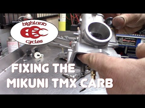 Видео: Ремонт карбюратора Mikuni TMX