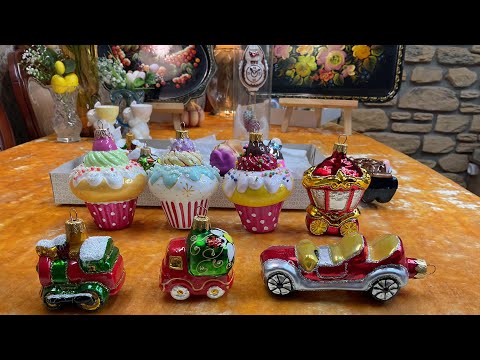 Видео: 🎄Ёлочные игрушки 1 марта 2025 г. 🧸 Барахолка Днепр