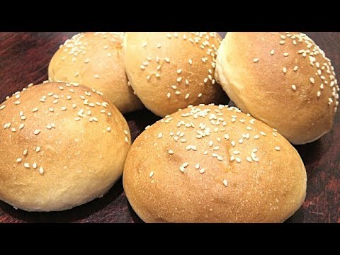 Видео: Бутербродные булочки из постного теста. Необычное тесто.