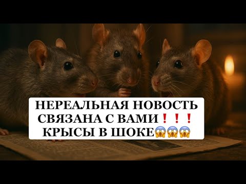 Видео: ❗️❗️НЕРЕАЛЬНАЯ НОВОСТЬ СВЯЗАНА СВАМИ❗️❗️ КРЫСЫ В ШОКЕ❗️❗️😱😱😱#таро#враги  #tarot   #strunatarot