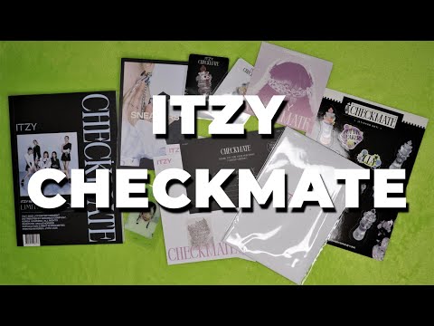 Видео: Распаковка  ITZY Checkmate Лимитированная версия | Limited Version unboxing